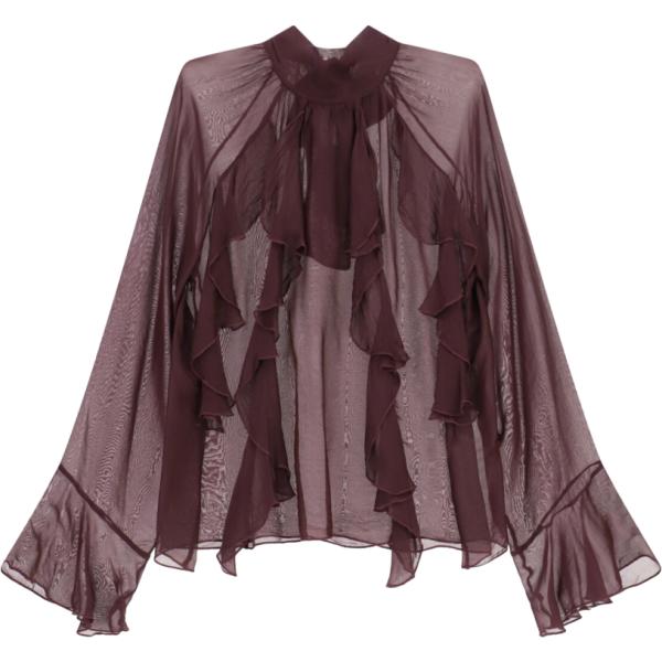 camicie Dixie marrone
