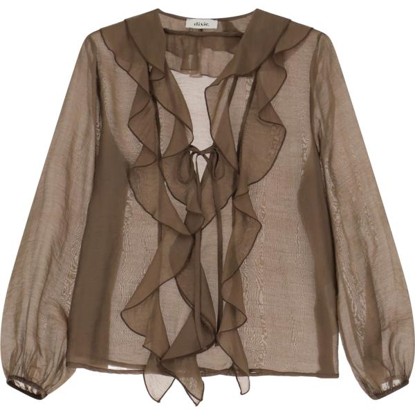 camicie Dixie marrone