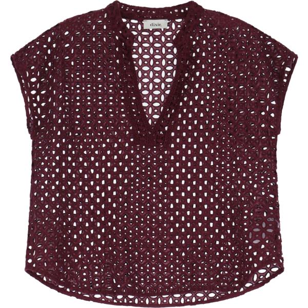 camicie a manica corta Dixie marrone