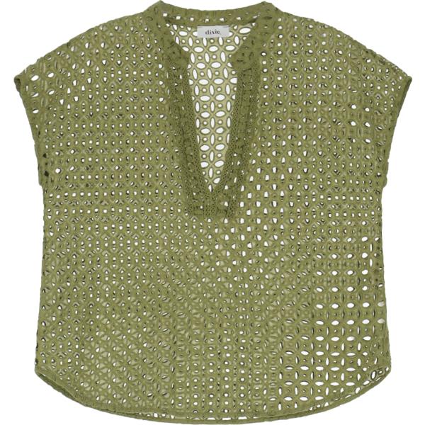 camicie a manica corta Dixie verde