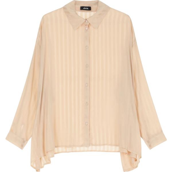 camicie Dixie marrone a righe