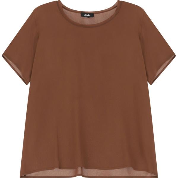 t-shirt Dixie marrone
