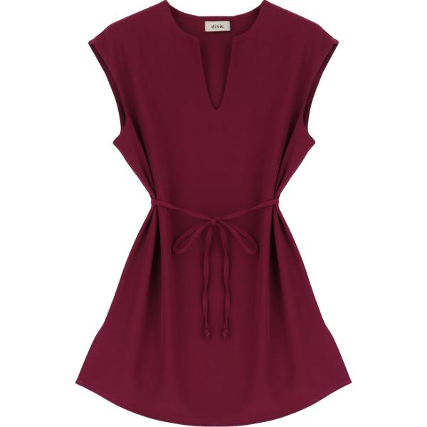camicie Dixie rosso tinta unita