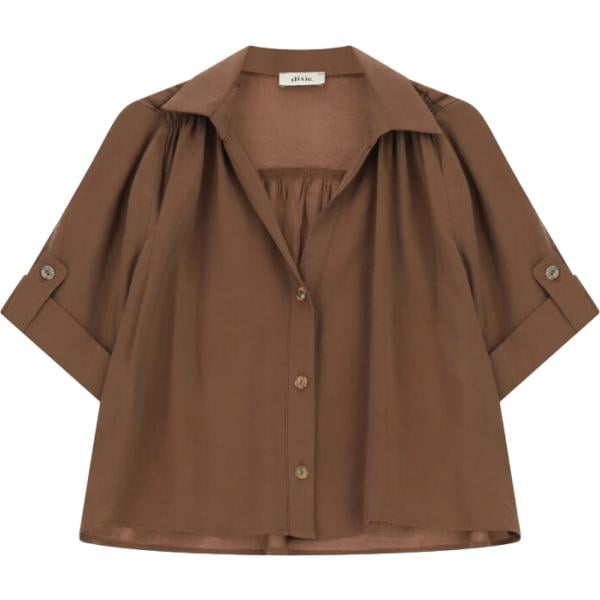 camicie Dixie marrone
