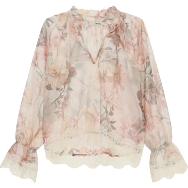 bluse Dixie bianco a fiori