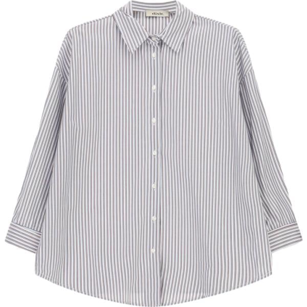 camicie Dixie grigio a righe