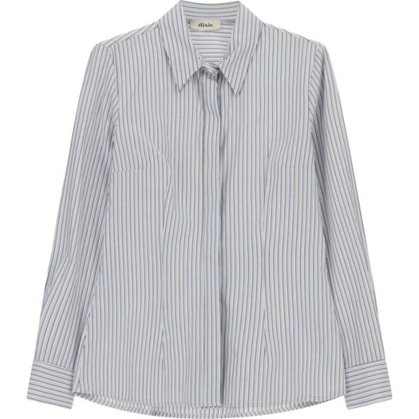 camicie Dixie grigio a righe