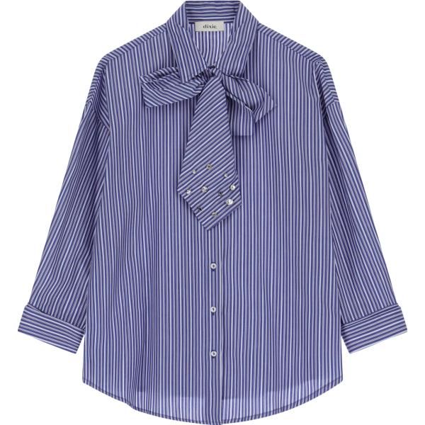camicie Dixie viola a righe