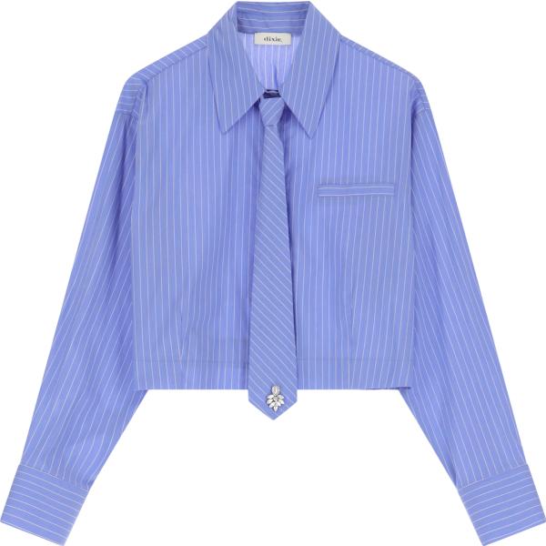 camicie Dixie blu a righe