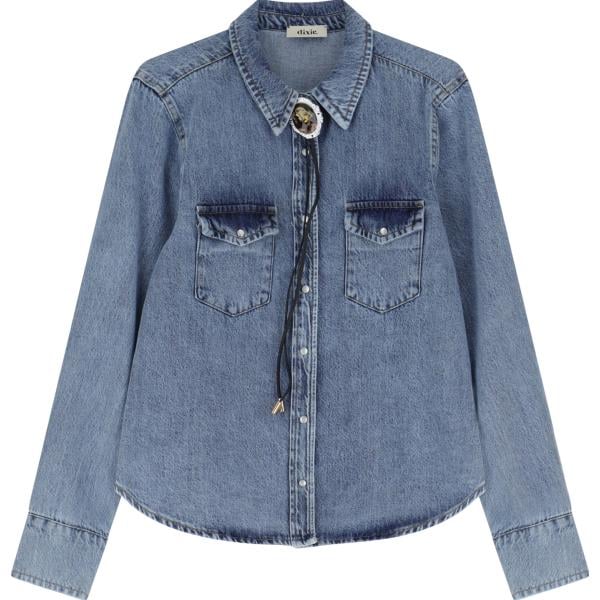 camicie Dixie blu