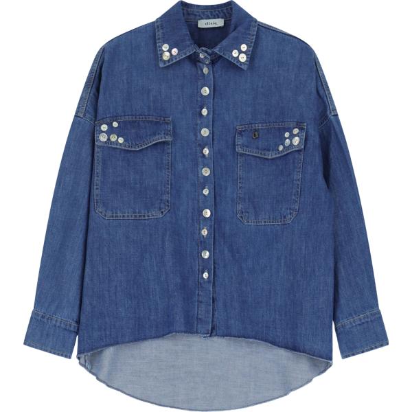 camicie Dixie blu