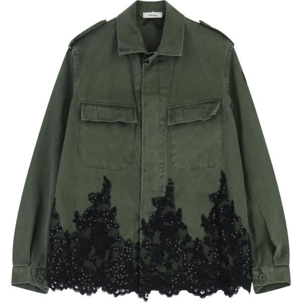 camicie Dixie verde a quadri
