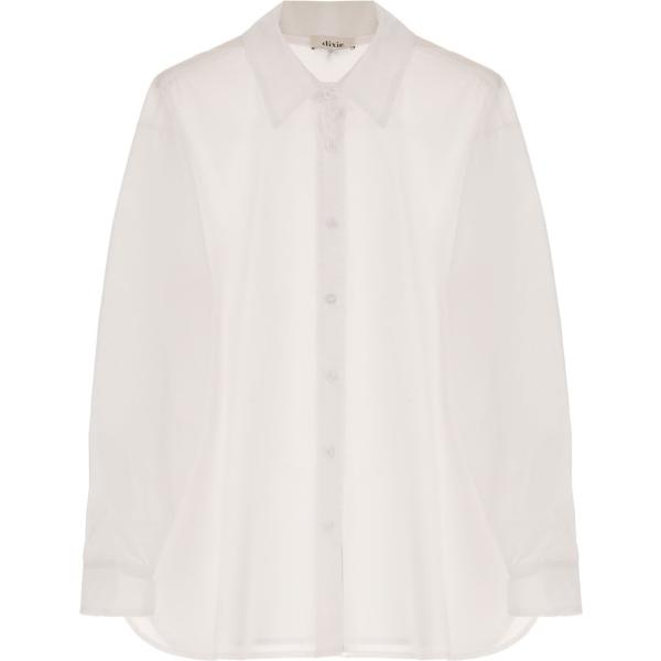 camicie Dixie bianco tinta unita