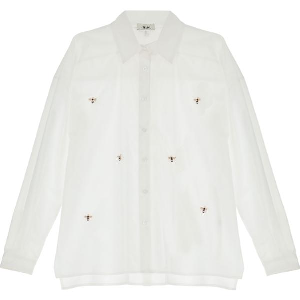 camicie Dixie bianco tinta unita