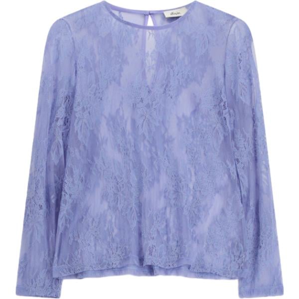 top Dixie viola a fiori