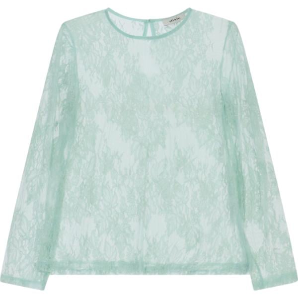 top Dixie grigio a fiori