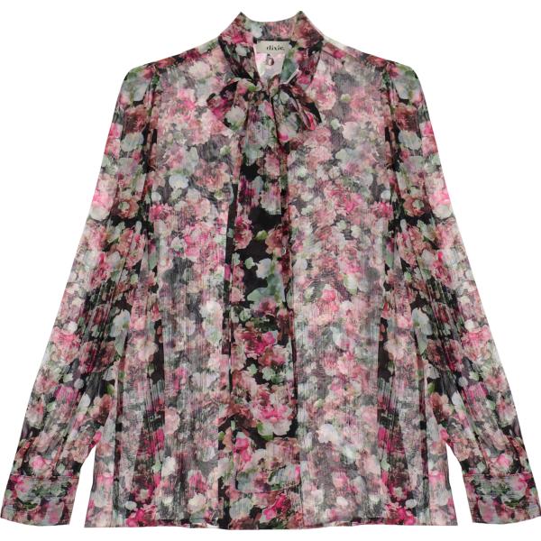 camicie Dixie marrone a fiori