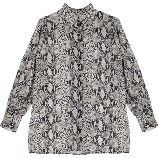 camicie Dixie grigio animalier