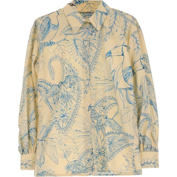 camicie Dixie marrone a fiori