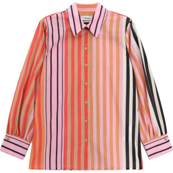 camicie Dixie rosa a righe