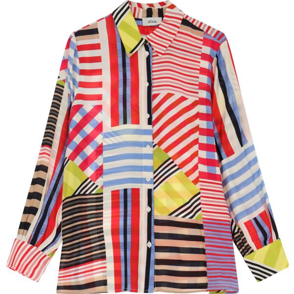 camicie Dixie multicolore a righe