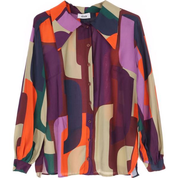 camicie Dixie viola