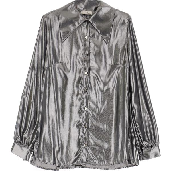 camicie Dixie grigio tinta unita