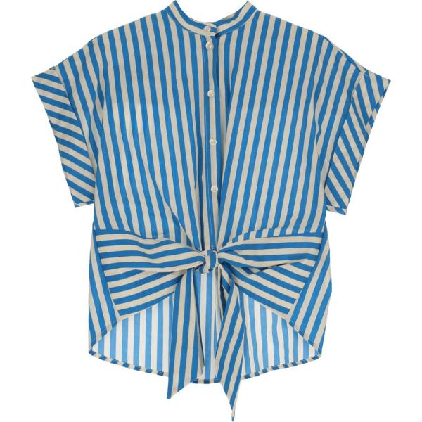 camicie a manica corta Dixie multicolore a righe