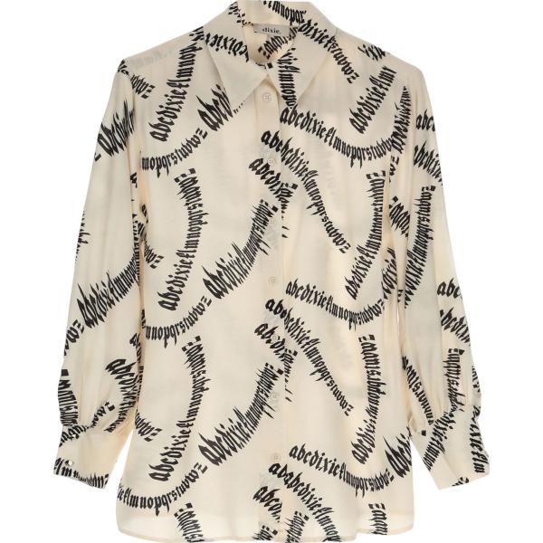 camicie Dixie bianco con stampe