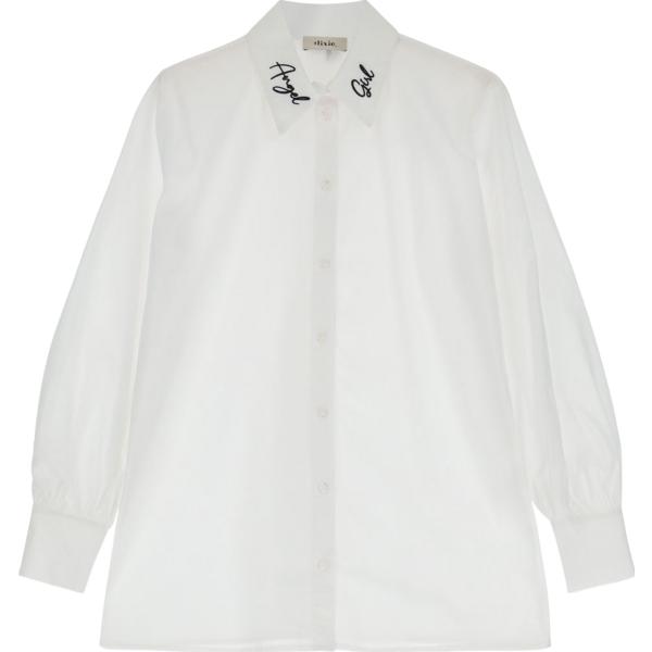 camicie Dixie bianco con stampe