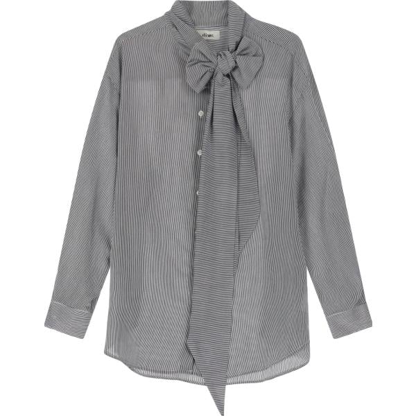 camicie Dixie grigio a righe