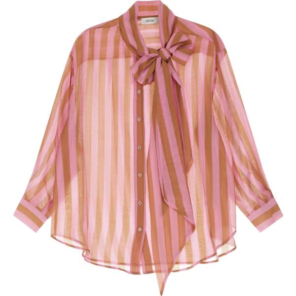 camicie Dixie rosa a righe