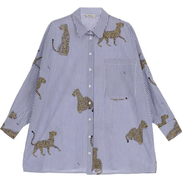 camicie Dixie grigio con stampe