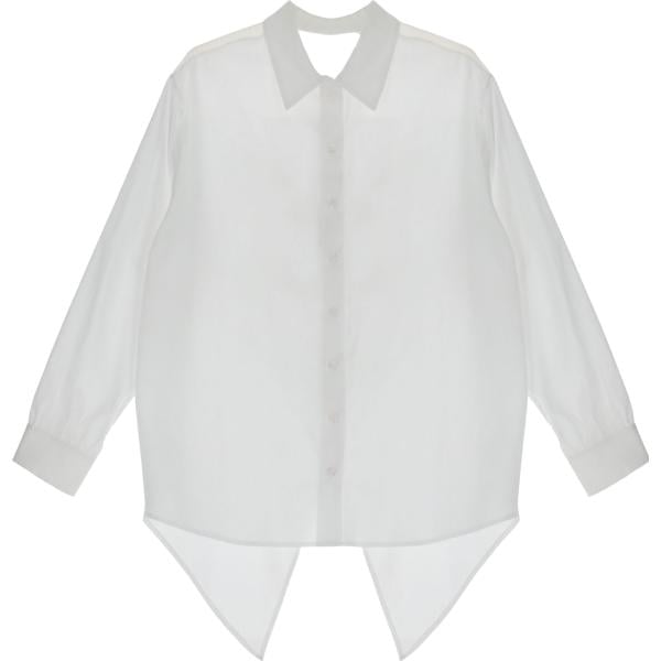 camicie Dixie bianco tinta unita