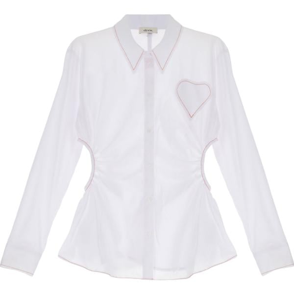 camicie Dixie bianco con stampe