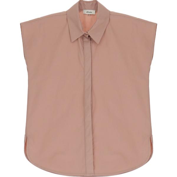 camicie a manica corta Dixie marrone