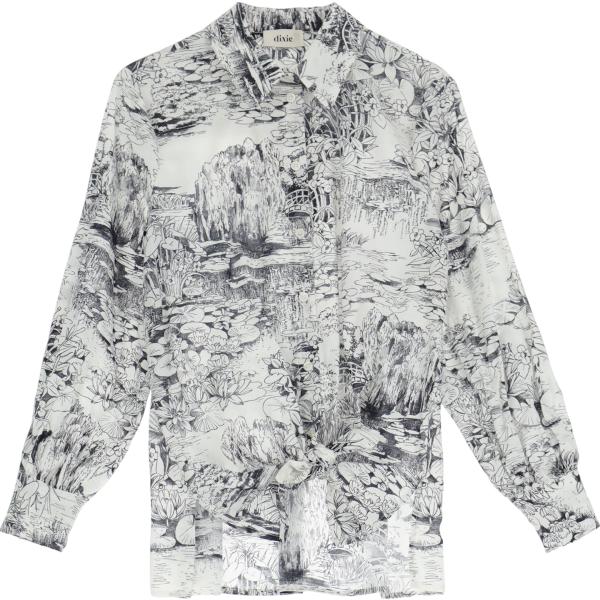 camicie Dixie bianco a fiori