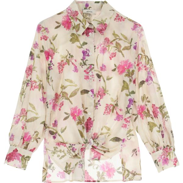 camicie Dixie bianco a fiori