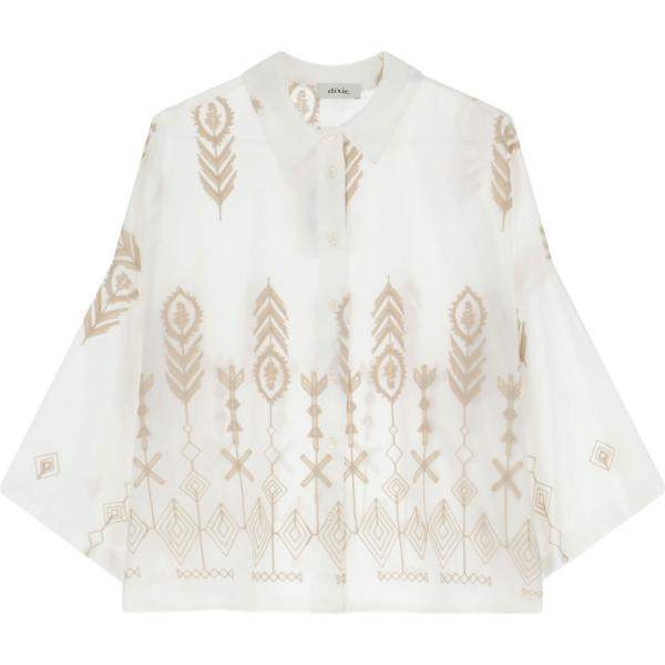 camicie Dixie bianco con stampe