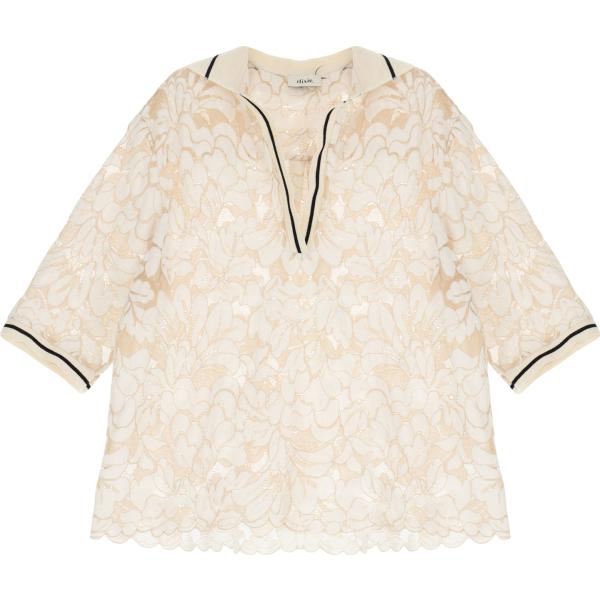 bluse Dixie bianco a fiori
