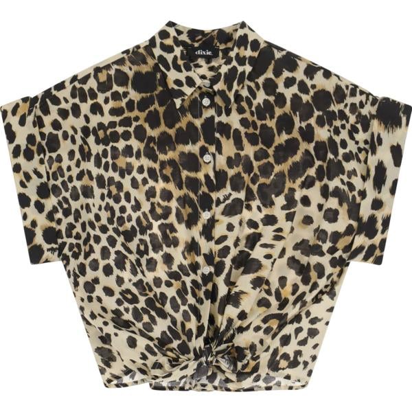 camicie a manica corta Dixie multicolore animalier