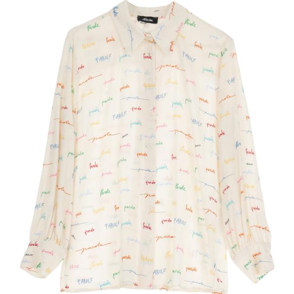 camicie Dixie bianco con stampe