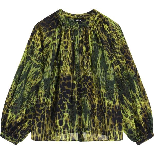 camicie Dixie nero animalier