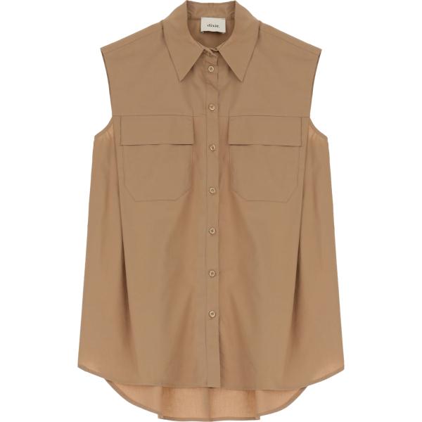 camicie Dixie marrone