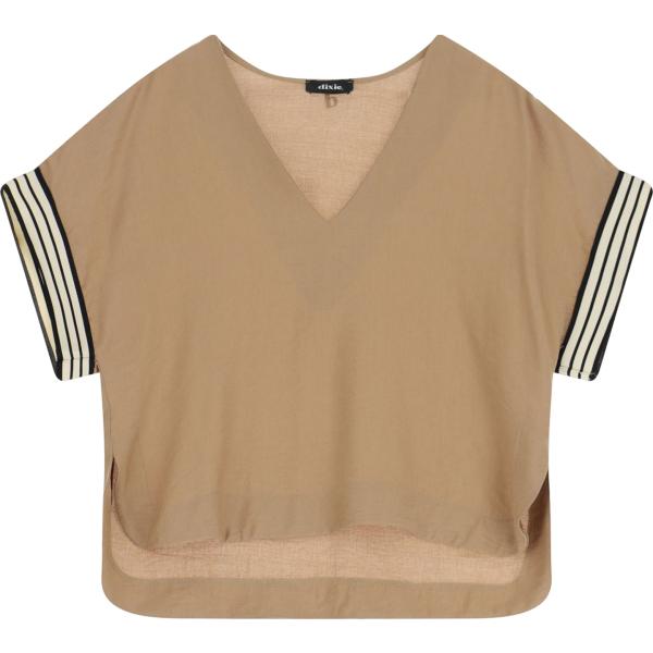 t-shirt Dixie marrone