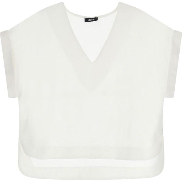 camicie a manica corta Dixie bianco