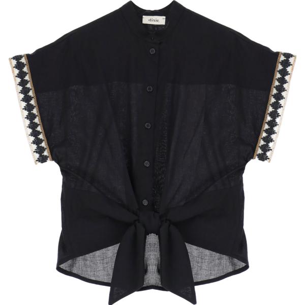 camicie a manica corta Dixie nero