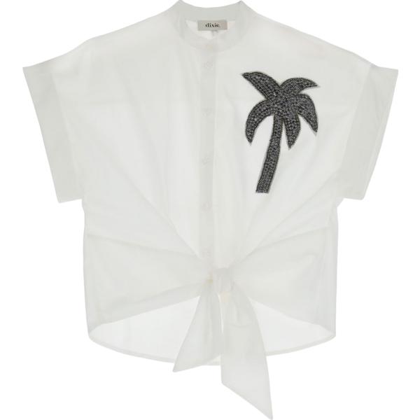 camicie a manica corta Dixie bianco