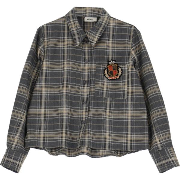 camicie Dixie grigio a quadri