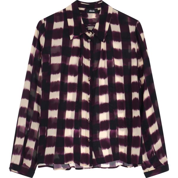camicie Dixie viola a quadri